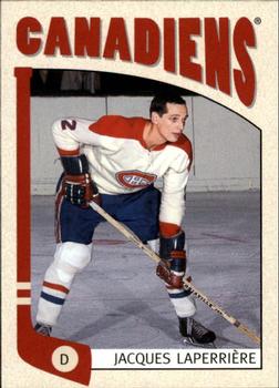 #62 Jacques Laperriere - Montreal Canadiens - 2004-05 In The Game Franchises Canadian Hockey