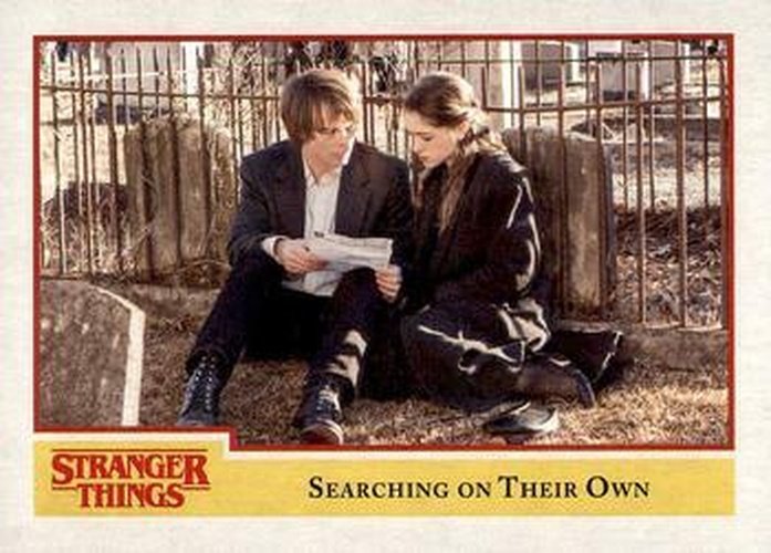 #62 Searching on Their Own - 2018 Topps Stranger Things