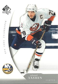 #62 Alexei Yashin - New York Islanders - 2005-06 SP Authentic Hockey