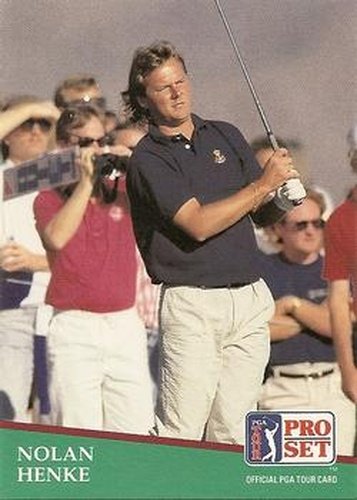 #62 Nolan Henke - 1991 Pro Set PGA Tour Golf