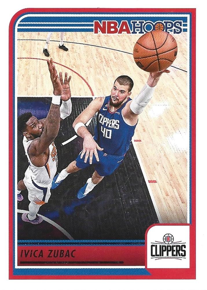 #62 Ivica Zubac - Los Angeles Clippers - 2023-24 Hoops Basketball