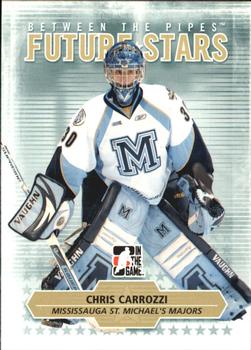 #62 Chris Carrozzi - Mississauga St. Michael's Majors - 2009-10 In The Game Between The Pipes Hockey