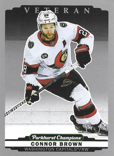 #62 Connor Brown - Washington Capitals - 2022-23 Parkhurst Champions - Silver Hockey
