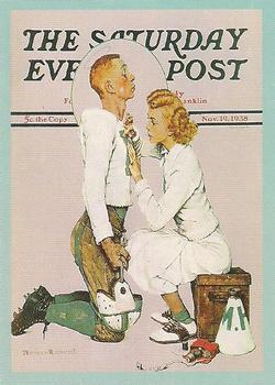 #62 Letterman - 1993 Comic Images Norman Rockwell Saturday Evening Post