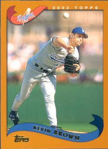 #630 Kevin Brown - Los Angeles Dodgers - 2002 Topps Baseball