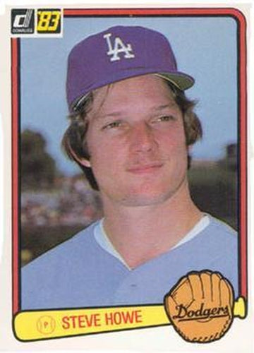 #630 Steve Howe - Los Angeles Dodgers - 1983 Donruss Baseball