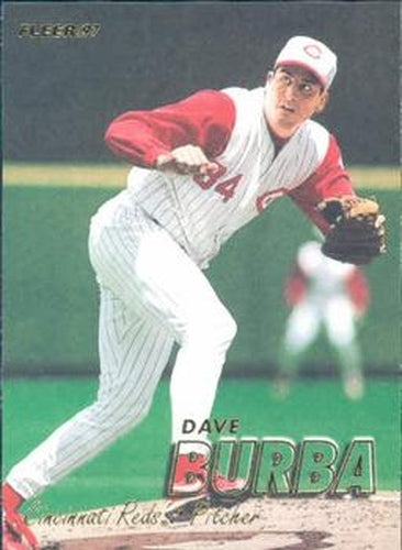 #630 Dave Burba - Cincinnati Reds - 1997 Fleer Baseball