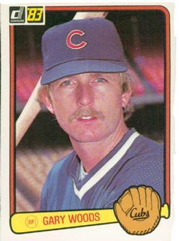 #631 Gary Woods - Chicago Cubs - 1983 Donruss Baseball