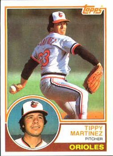 #631 Tippy Martinez - Baltimore Orioles - 1983 Topps Baseball