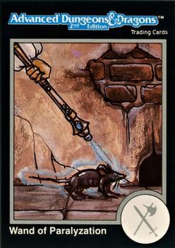 #631 Wand of Paralyzation - 1991 TSR Advanced Dungeons & Dragons - Silver