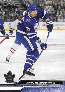#632 John Klingberg - Toronto Maple Leafs -2023-24 Upper Deck Hockey