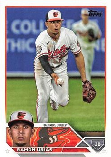 #632 Ramon Urias - Baltimore Orioles - 2023 Topps Baseball
