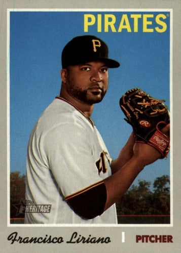 #632 Francisco Liriano - Pittsburgh Pirates - 2019 Topps Heritage Baseball