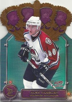 #2 Alex Tanguay - Colorado Avalanche - 2000-01 Pacific Prism McDonald's - Gold Crown Die Cuts Hockey