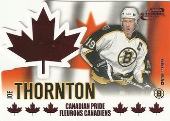 #2 Joe Thornton - Boston Bruins - 2003-04 Pacific Atomic McDonald's - Canadian Pride Hockey