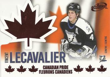 #6 Vincent Lecavalier - Tampa Bay Lightning - 2003-04 Pacific Atomic McDonald's - Canadian Pride Hockey