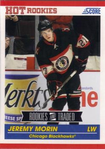 #633 Jeremy Morin - Chicago Blackhawks - 2010-11 Score Hockey