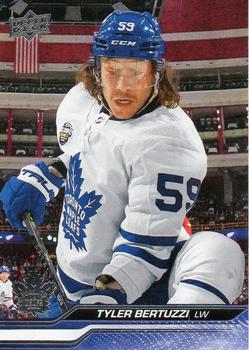 #633 Tyler Bertuzzi - Toronto Maple Leafs -2023-24 Upper Deck Hockey
