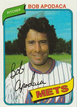 #633 Bob Apodaca - New York Mets - 1980 Topps Baseball