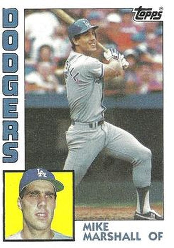 #634 Mike Marshall - Los Angeles Dodgers - 1984 Topps Baseball