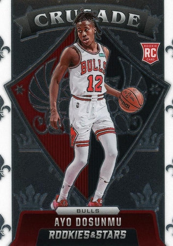 #634 Ayo Dosunmu - Chicago Bulls - 2021-22 Panini Chronicles Basketball