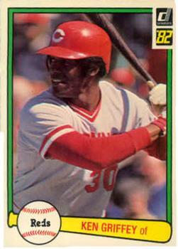 #634 Ken Griffey - Cincinnati Reds - 1982 Donruss Baseball