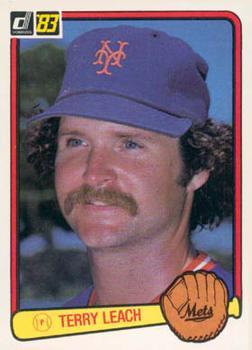#634 Terry Leach - New York Mets - 1983 Donruss Baseball