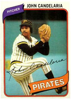 #635 John Candelaria - Pittsburgh Pirates - 1980 Topps Baseball