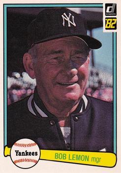 #635 Bob Lemon - New York Yankees - 1982 Donruss Baseball