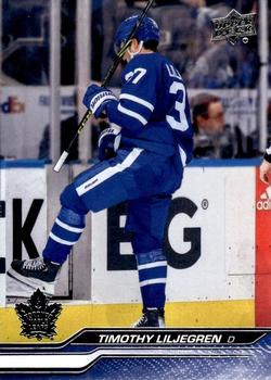 #635b Timothy Liljegren - Toronto Maple Leafs -2023-24 Upper Deck Hockey