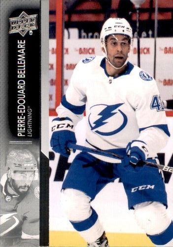 #636 Pierre-Edouard Bellemare - Tampa Bay Lightning - 2021-22 Upper Deck Hockey