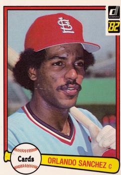 #636 Orlando Sanchez - St. Louis Cardinals - 1982 Donruss Baseball