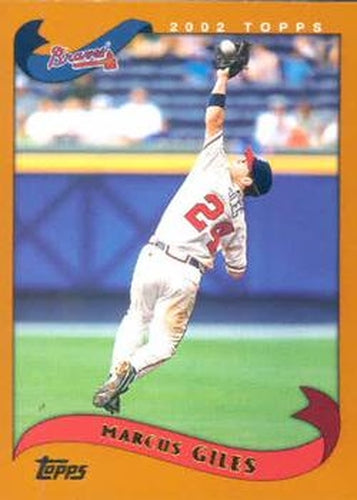 #637 Marcus Giles - Atlanta Braves - 2002 Topps Baseball