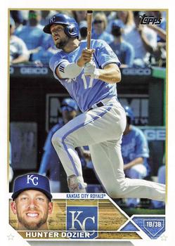 #637 Hunter Dozier - Kansas City Royals - 2023 Topps Baseball