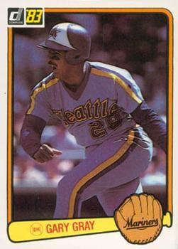 #637 Gary Gray - Seattle Mariners - 1983 Donruss Baseball