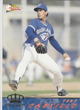 #637 Tony Castillo - Toronto Blue Jays - 1994 Pacific Baseball