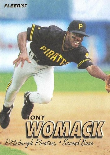 #638 Tony Womack - Pittsburgh Pirates - 1997 Fleer Baseball