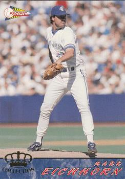 #638 Mark Eichhorn - Toronto Blue Jays - 1994 Pacific Baseball