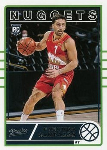 #639 Facundo Campazzo - Denver Nuggets - 2020-21 Panini Chronicles Basketball