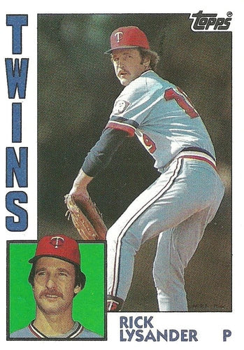 #639 Rick Lysander - Minnesota Twins - 1984 Topps Baseball