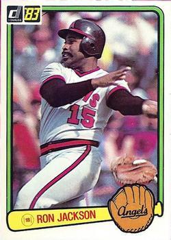 #639c Ron Jackson - California Angels - 1983 Donruss Baseball