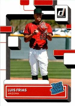 #63 Luis Frias - Arizona Diamondbacks - 2022 Donruss Baseball