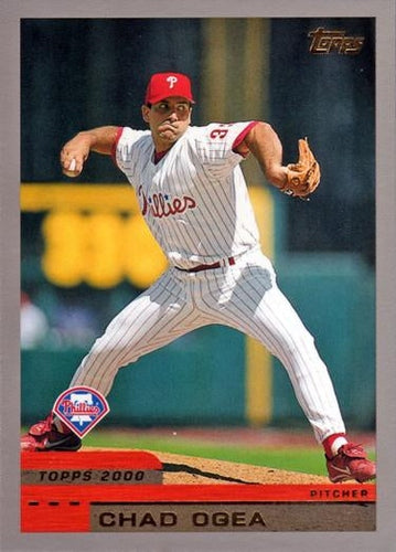 #63 Chad Ogea - Philadelphia Phillies - 2000 Topps Baseball