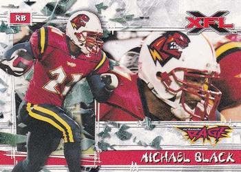 #63 Michael Black - Orlando Rage - 2001 Topps XFL Football
