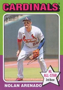 #63 Nolan Arenado - St. Louis Cardinals - 2024 Topps Heritage Baseball