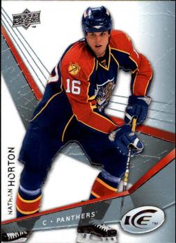 #63 Nathan Horton - Florida Panthers - 2008-09 Upper Deck Ice Hockey