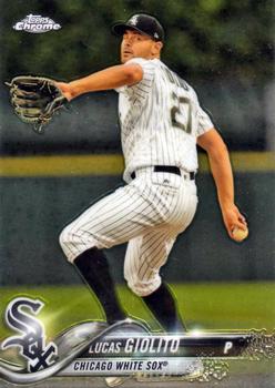 #63 Lucas Giolito - Chicago White Sox - 2018 Topps Chrome Baseball