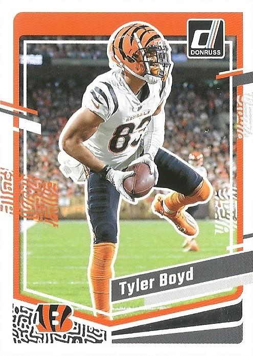 #63 Tyler Boyd - Cincinnati Bengals - 2023 Donruss Football