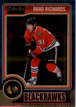 #63 Brad Richards - Chicago Blackhawks - 2014-15 O-Pee-Chee Platinum Hockey
