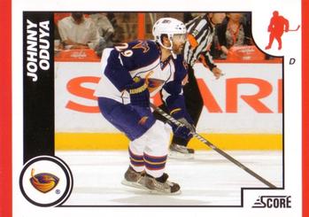 #63 Johnny Oduya - Atlanta Thrashers - 2010-11 Score Hockey